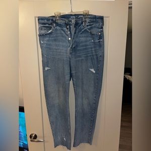 Old Navy size 16 extra high rise sky hi straight jeans